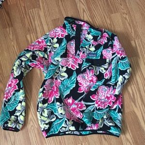 Great condition floral Patagonia synchilla
